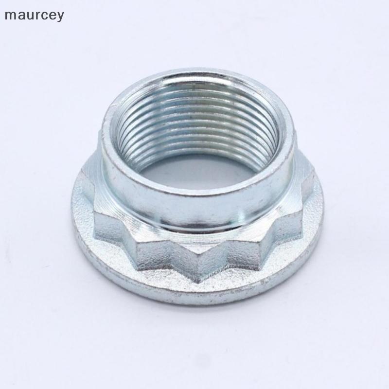 MAU แบริ่งล้อ Hub Nut เพลาด้านข้างด้านหลังคอ Nut เพลา Hub Nut สําหรับ BMW CEY