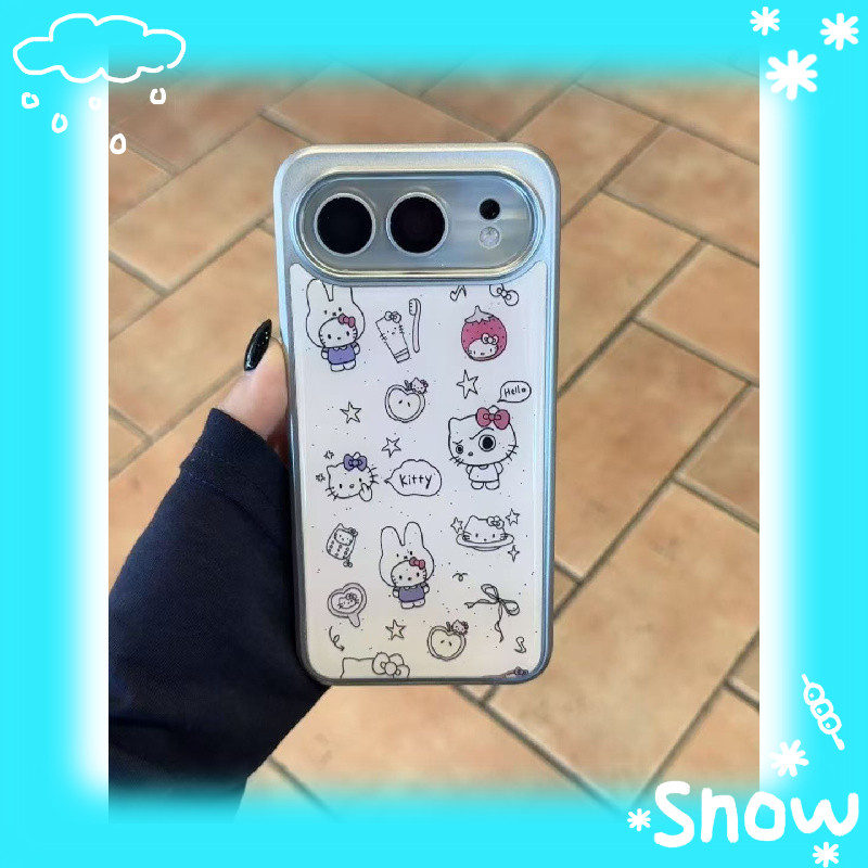 Ink Dot kt Miffy Rabbit เหมาะสําหรับ Xiaomi 17promax เคสโทรศัพท์ Xiaomi 17 Pro/15 Pro Skin-Feel Hydr