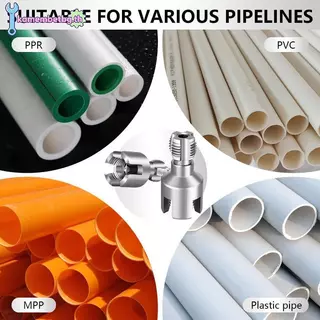 Kamembetbg Thread Integrated Internal & External Threading Tool สว่านไฟฟ้าpatible PVC Threader Kit TH