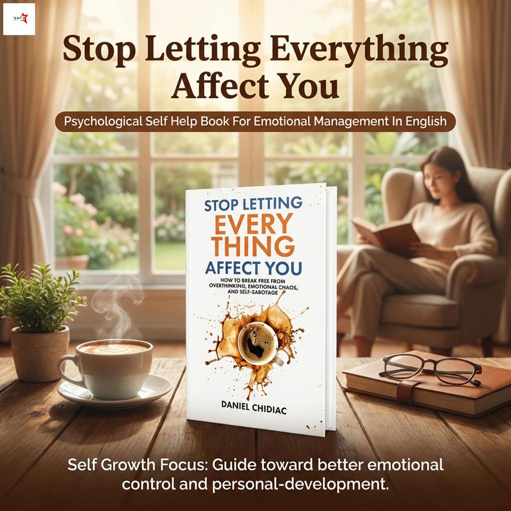Stop Letting Everything Affect You Psychological Self Help หนังสือสําหรับการจัดการอารมณ์ภาษาอังกฤษ