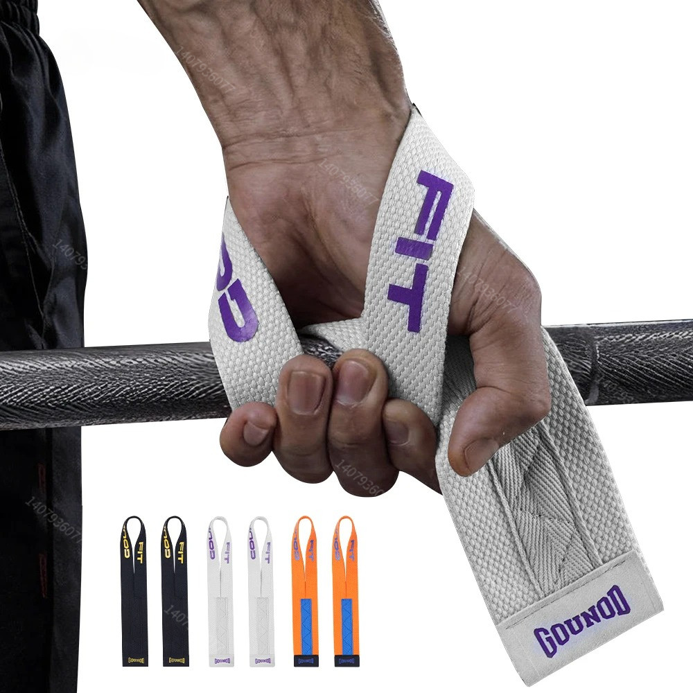 1 คู่กีฬา Booster Belt Grip ฟิตเนส Pull-Up Bars Pull-Ups ซิลิโคนลื่นทนต่อการสึกหรอ Deadlift สายรัด G