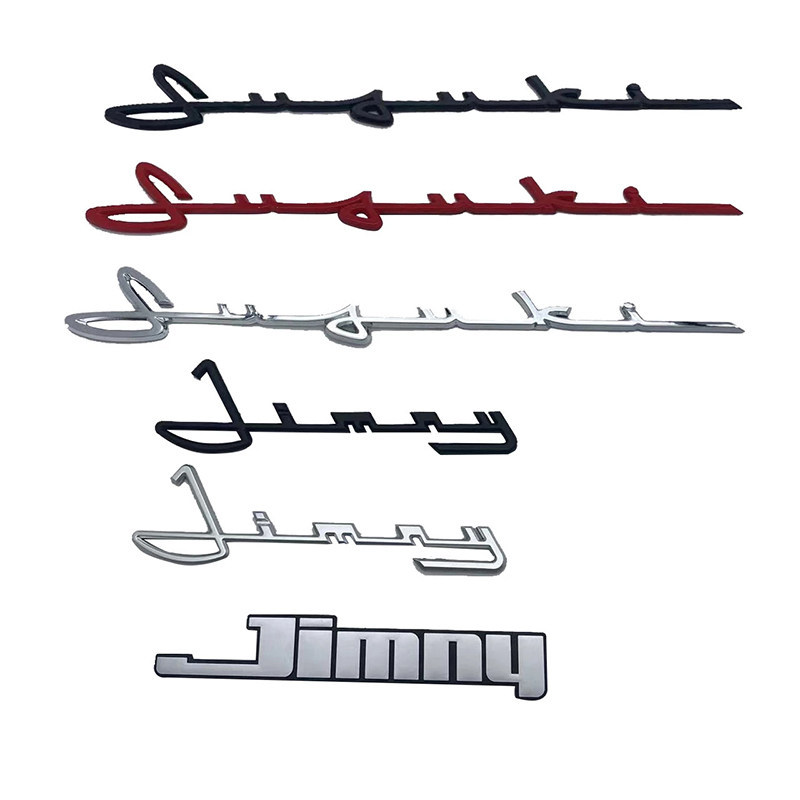 Jimny Accessories 98-25 รูปแบบ jiminy China Network Logo JB74 สติ๊กเกอร์ดัดแปลง Suzuki Signature Log
