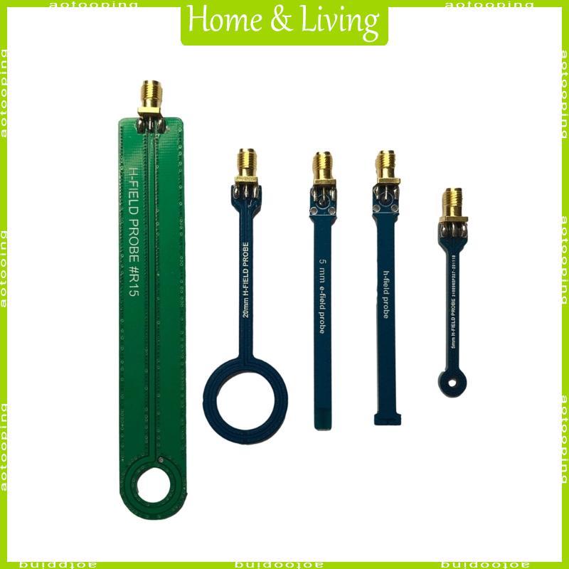 AOTOO Advanced Near Field Probe Set SMA Female Connector 9KHz 3GHz แบบสําหรับห้องปฏิบัติการใช้การพัฒ