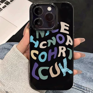 ส่งของเร็ว เคสสำหรับไอโฟน14 ลายอังกฤษ อินเทรนด์ เคสวาวเยลลี่ For iPhone17 16 15 14 11 12 13Pro MAX XS XR 7/8PLUS SE2/SE3