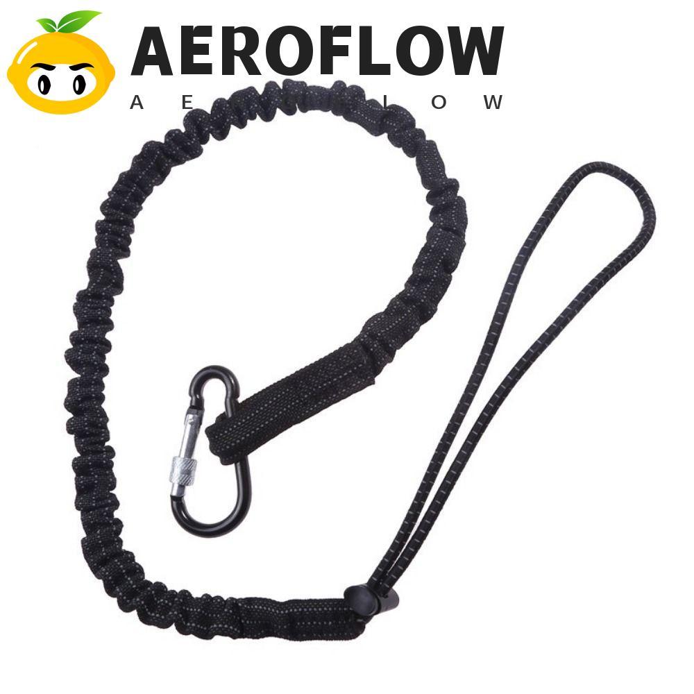 AEROFLOW Lanyard สำหรับงาน-roofer กันตก มีคลิป Bungee และสกรูล็อก ติดตั้งง่ายและปลอดภัย