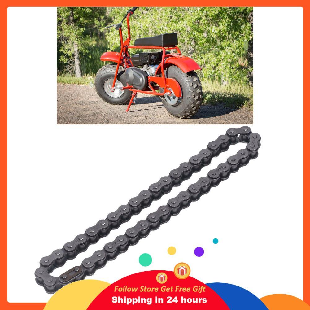 Skejnojj ด้านหน้า Jackshaft CHAIN ​​42 Links 420 เหล็กคาร์บอนสำหรับ CT200 CT200U CT200EX CT200UEX BT