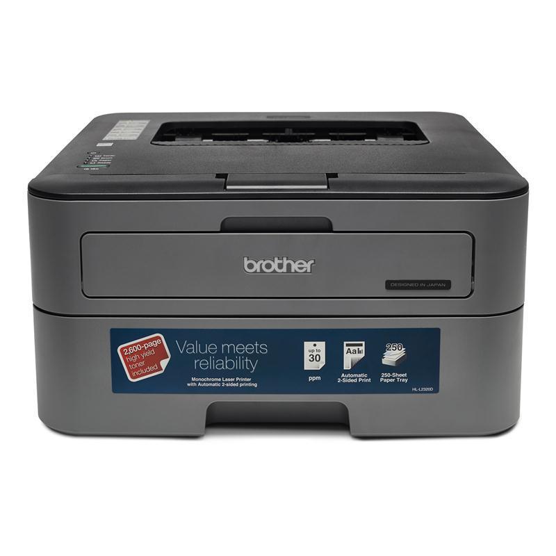 BROTHER เครื่องพิมพ์เลเซอร์ ขาว-ดำ รุ่น HL-L2320D