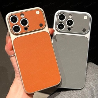 [เปลี่ยนเป็น iPhone 17 ทันที] เคสหนังด้านเข้ากันได้สําหรับ iPhone 17 16 15 14 13 12 11 Pro Max Plus Air กันกระแทกสีทึบเรียบง่ายรวมทุกอย่างฝาครอบโทรศัพท์ปลอก