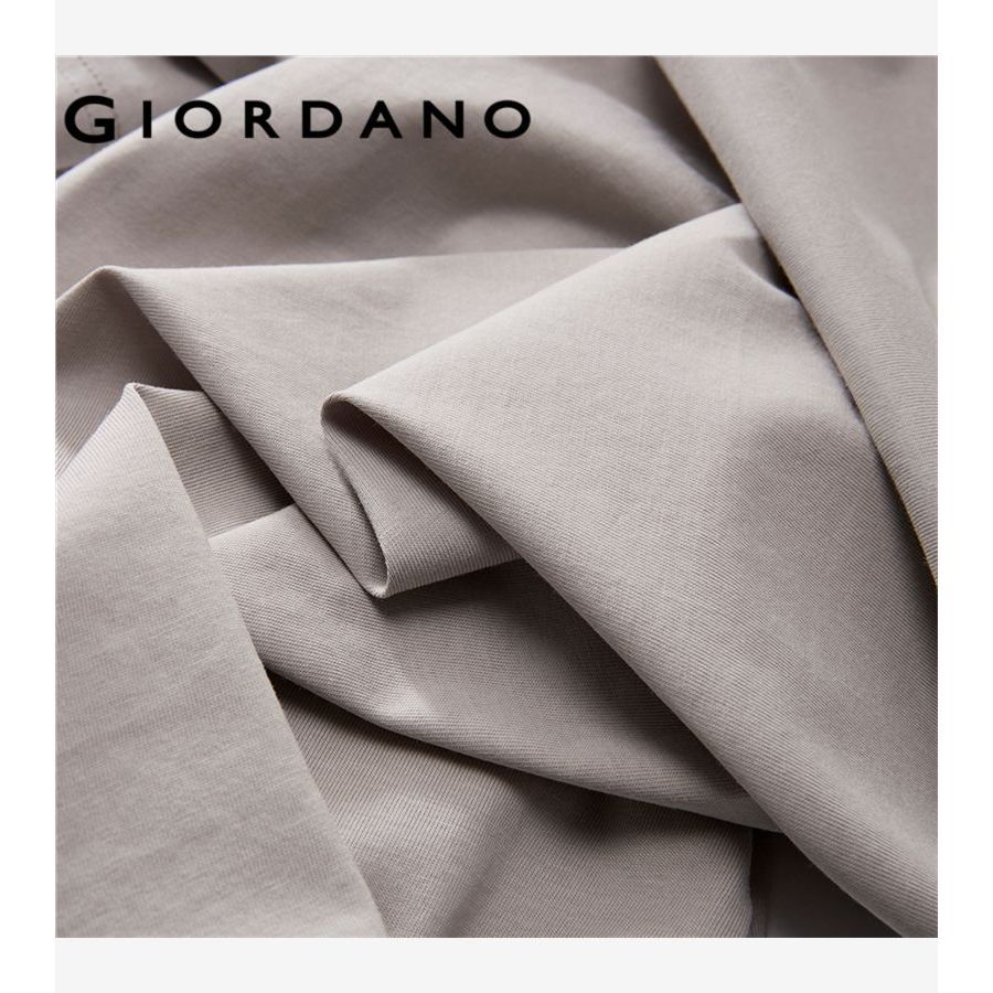 GIORDANO WOMEN Pure Luxurious Cotton One-Shoulder Knitted Short-Sleeve T-Stylish Shirt – Soft & Breathable – Premium Quality 13326251 ราคา ถูกที่สุด ดีลบีเคเค แกลเลอรีภาพที่ 8