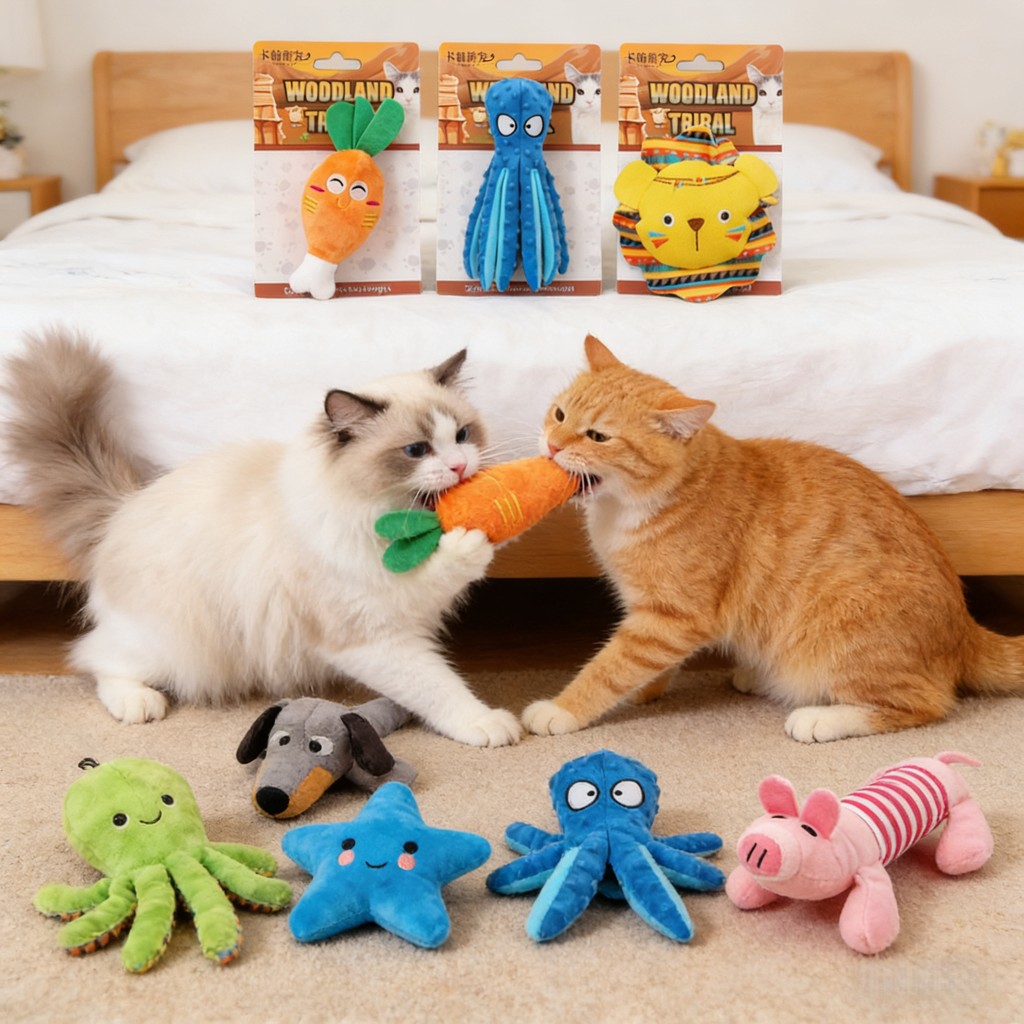 ทนทานสัตว์เลี้ยงเคี้ยวของเล่นสําหรับสุนัขและแมว Interactive Play Balls การงอกของฟันบรรเทาปลอดภัยยางเคี้ยวกระดูกสําหรับลูกสุนัขลูกแมว