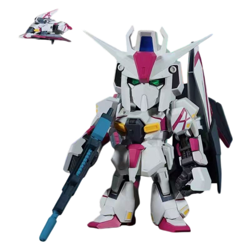 Bandai QMSV Mini Z Gundam & Gundam Mk-II Box Set, 8 รุ่น, 2 รุ่นหายาก, ของขวัญสําหรับผู้ชาย