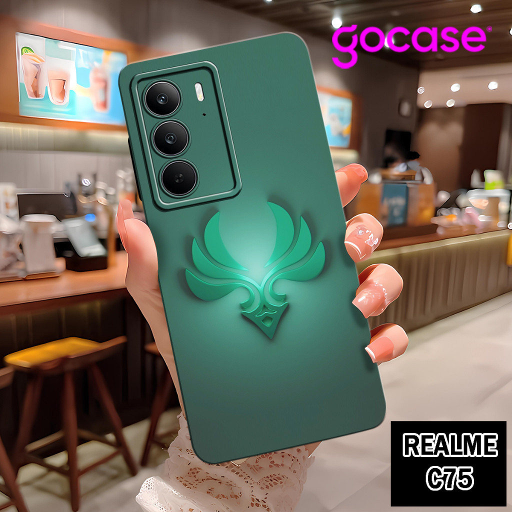 ( ARA 7 ) ยางยืดหยุ่น Softcase สําหรับ realme c75 ล่าสุด 2024 l Pro Camera l ปลอกล่าสุด l เคสสําหรับ