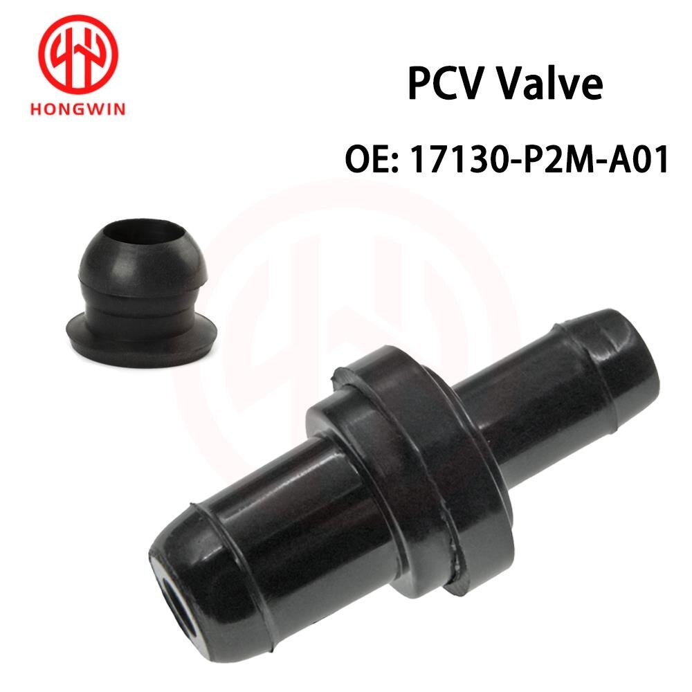 1 ชุด 1 ชุดใหม่ Positive Crankcase ระบายอากาศ PCV วาล์ว 17130-P2M-A01 + Grommet ชุด 11812-41B00 สําห