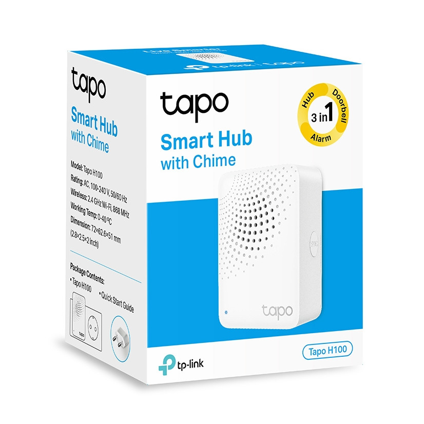 TP-LINK (Tapo H100) Smart Hub with Chime
