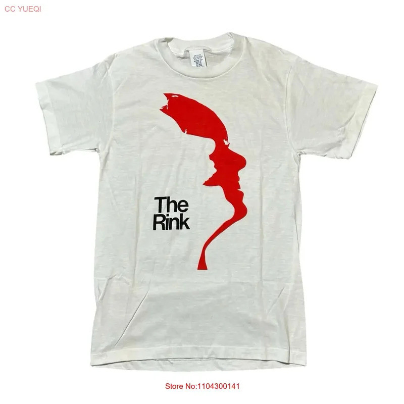 เสื้อยืดวินเทจหายากจากยุค 80 ลายวงดนตรี The Rink จากละครเพลงบรอดเวย์ ไซส์ S ขนาดเล็ก โปรโมชั่นจากอเม