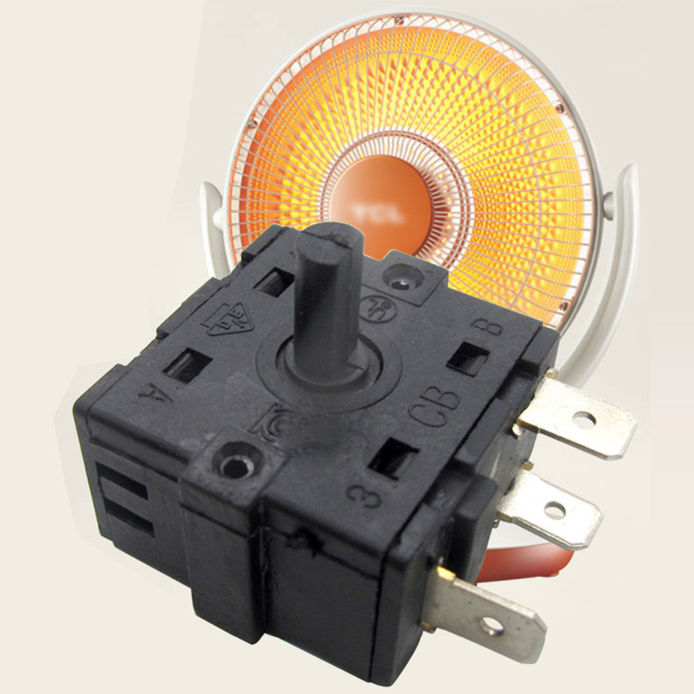 【SMELLSHI】3-Pin/5-Pin Heater Setting Switch, Oil-Filled Radiator Setting Switch 16A 250V