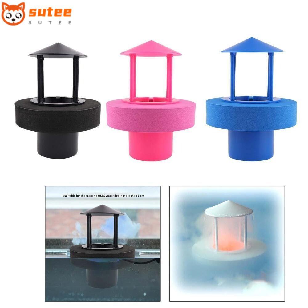 SUTEEE เครื่องพ่นลอย, อุปกรณ์ตู้ปลา ABS ตู้ปลา Atomiser, เครื่องทําหมอก Fogger DIY Buoy ถังปลา