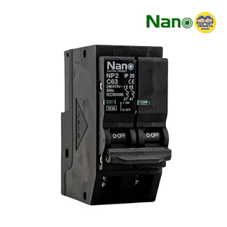**ปลั๊กออน** NANO เซอร์กิตเบรกเกอร์ PlugOn 1P 2P เบรกเกอร์ เบรคเกอร์ เซอร์กิตเบรคเกอร์ เมน เมนเบรกเกอร์ PLUGON