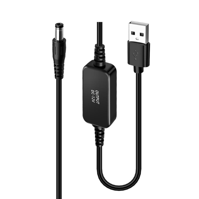 TREA 5V to 12V Boost Cable สําหรับเชื่อมต่อแหล่งพลังงานไปยังเราเตอร์ Electronics