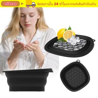 ผู้ลากมากดีzo Face Ice Bath Bowl, ซิลิโคนพับได้แบบพกพา Ice B…