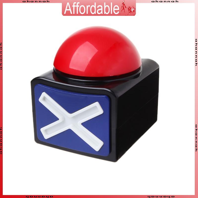 AH ปุ่มเตือนคําตอบเกม Buzzer พร้อมไฟเสียง Trivia Quiz Got Talent Buzzer