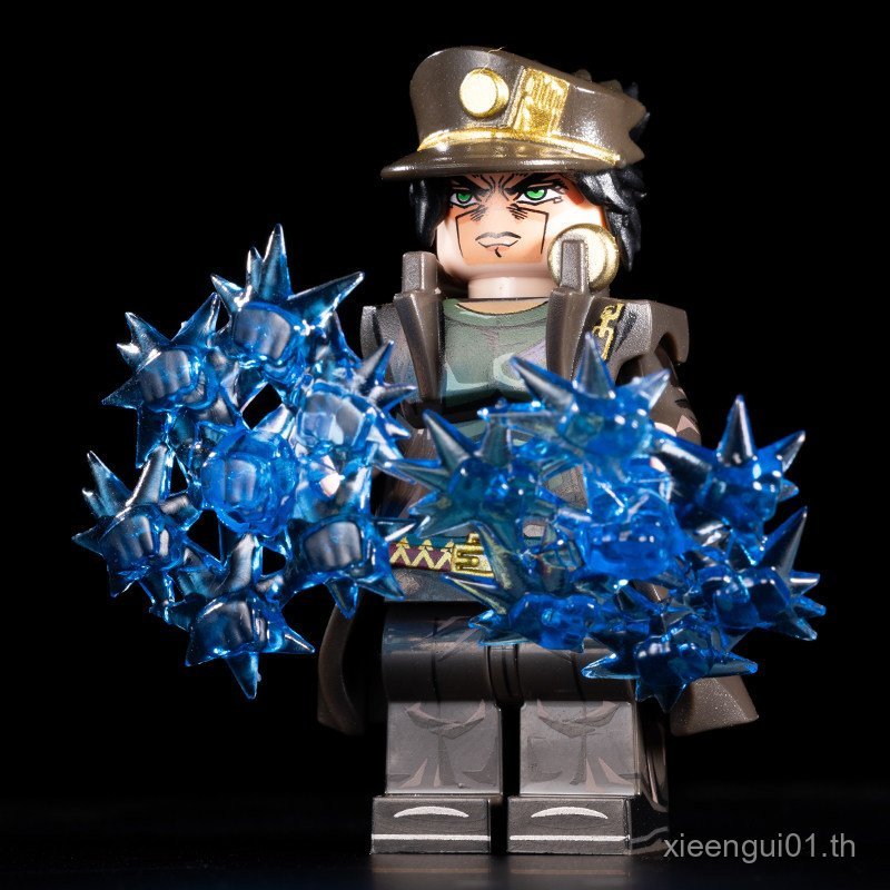 ผจญภัยที่แปลกประหลาด Qiao Chengtaro ปาร์ตี้ที่สามประกอบอาคารบล็อก Minifigure ของเล่น 6161 7VGY