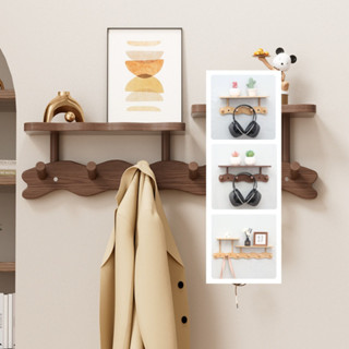 ลดราคาพิเศษ COD พร้อมส่ง ที่แขวนเสื้อ ติดผนังหรือประตู ทางเข…