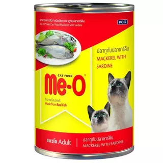 ME-O มี-โอ อาหารเปียกแมวกระป๋อง ขนาด 400 กรัม [6 กระป๋อง]