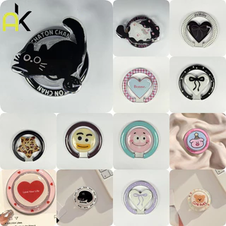 Magnatic Cartoon Griptok Bakery Pets กริ๊บท็อก แม่เหล็ก การ์ตูน Popsocket iring ขาตั้งมือถือ