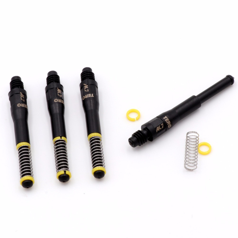 CUESOUL TOERO AK7 Dart Shafts กล้องส่องทางไกลสปริงในตัว ชุด 4 ชิ้น