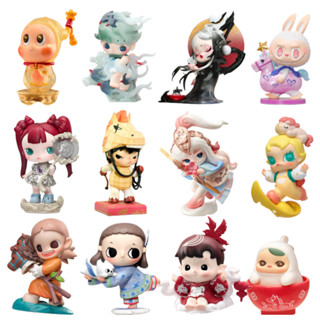 P POPMART POPMART Gold Pentium Series ฟิกเกอร์ Mystery Box ข…