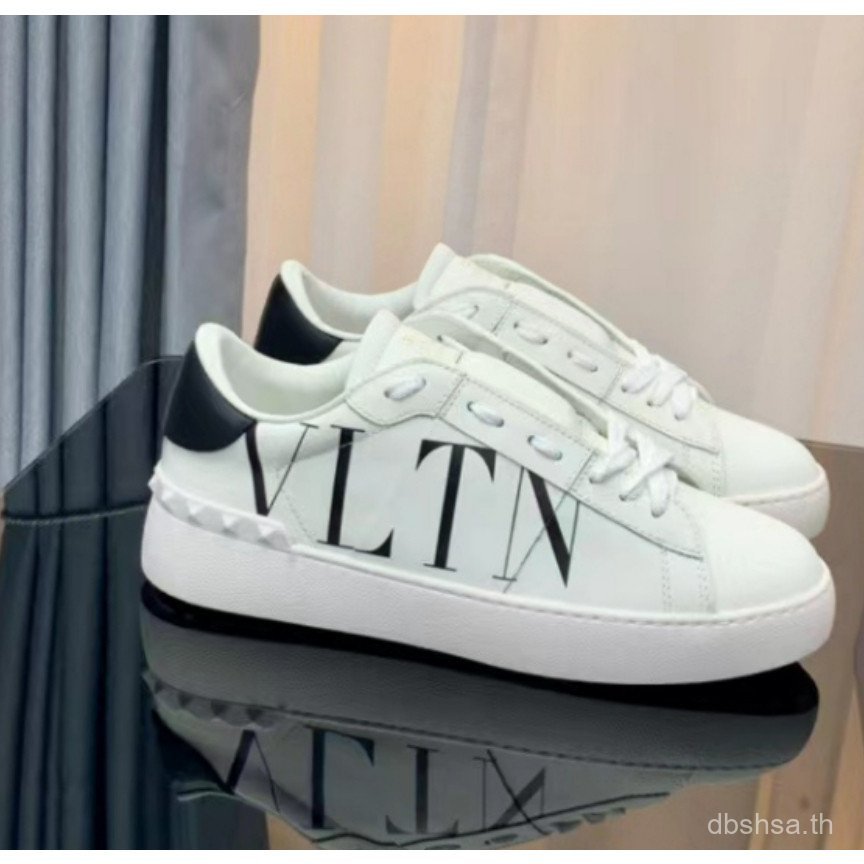 รองเท้าผ้าใบสั้น VLTN ไม่มีกล่อง สำหรับทั้งผู้หญิงและผู้ชาย