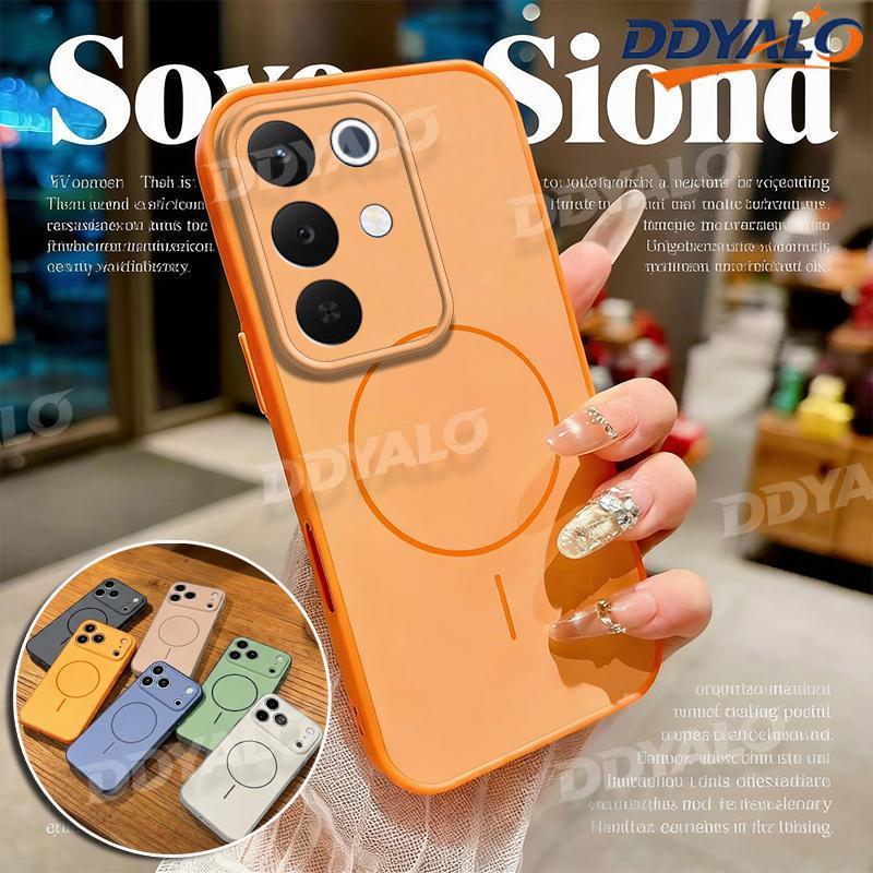 บล็อกสีปลอกสําหรับRealme C85 5G Ultra Thin Frost Hard Back & Softกันชนเคสโทรศัพท์สีทึบฝาครอบกันกระแทก