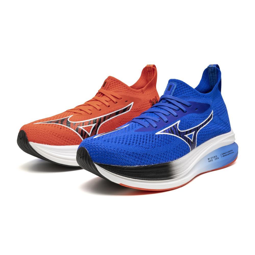 ของใหม่ [MIZUNO] รองเท้าวิ่ง NEO ZEN สำหรับจ็อกกิ้ง มาราธอน และเทรนนิ่ง น้ำหนักเบา รองรับแรงกระแทกดี