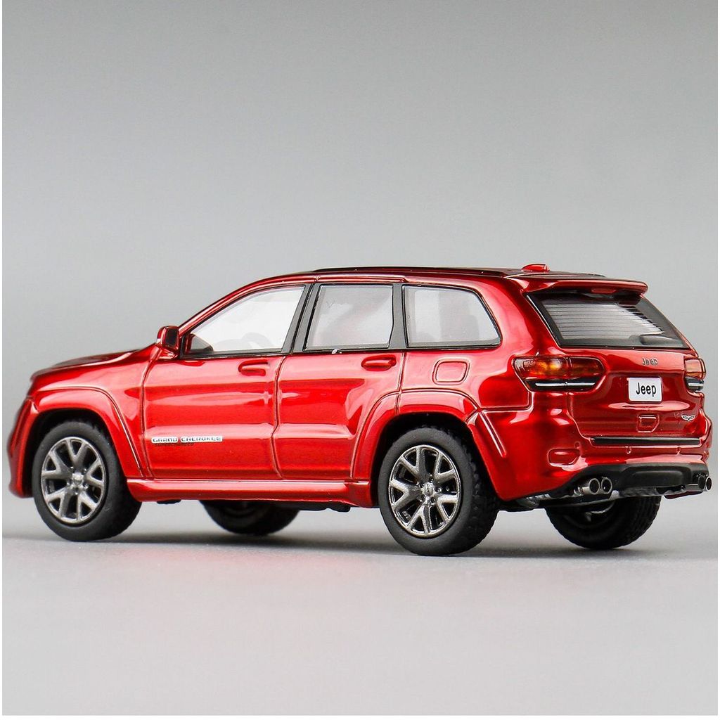Smallcar 1/64 Jeep Grand Cherokee Alloy รถเหล็กโมเดลของเล่นของขวัญวันเกิด - รูปที่ 4