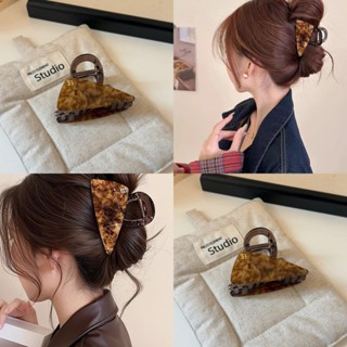 สไตล์เกาหลีแฟชั่นสามเหลี่ยมอะซิเตทผมกรงเล็บอินเทอร์เน็ตคนดัง…