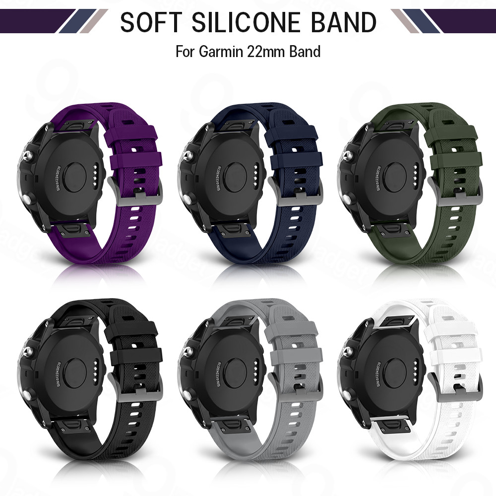 สายนาฬิกา สำหรับ Garmin Fenix 5 6 7 8 / Epix Gen 2 / Epix Pro / MARQ Series / Descent Mk2 Mk2i / Approach S62 / S70 22mm