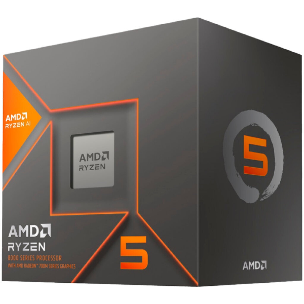 CPU AMD RYZEN 5 8400F 6C/12T 4.2GHz Max Boots 4.7GHz Socket AM5