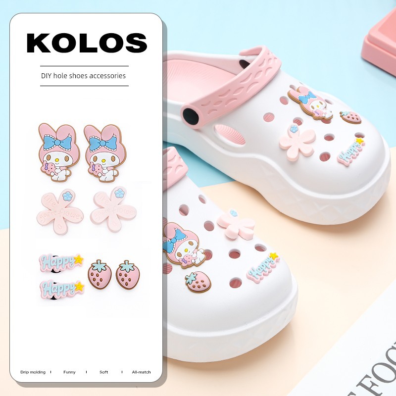 jibbitz crocs crybaby จิบบิท Crocs DIY ตกแต่งน่ารัก