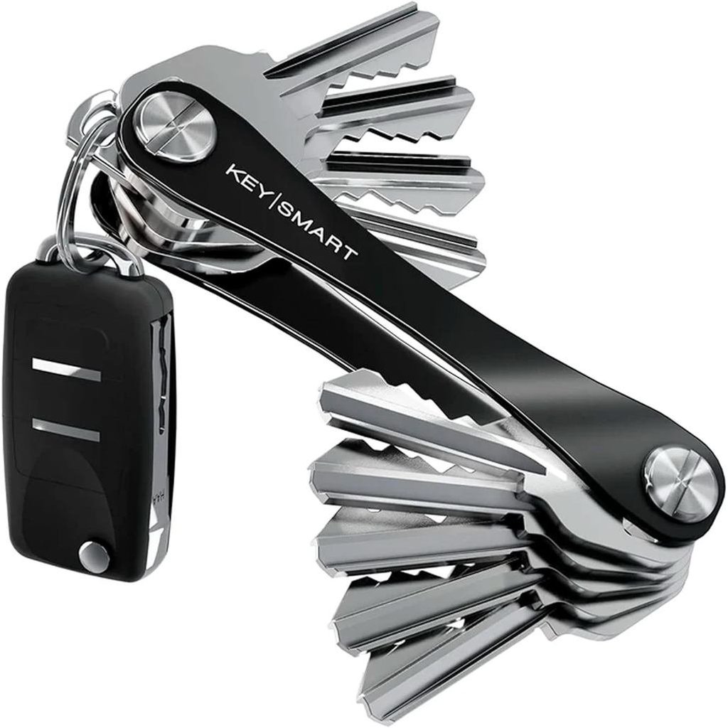 KEYSMART Key Holder สําหรับพวงกุญแจ - Compact Key Organizer สําหรับพวงกุญแจ, Minimalist Clutter-Free