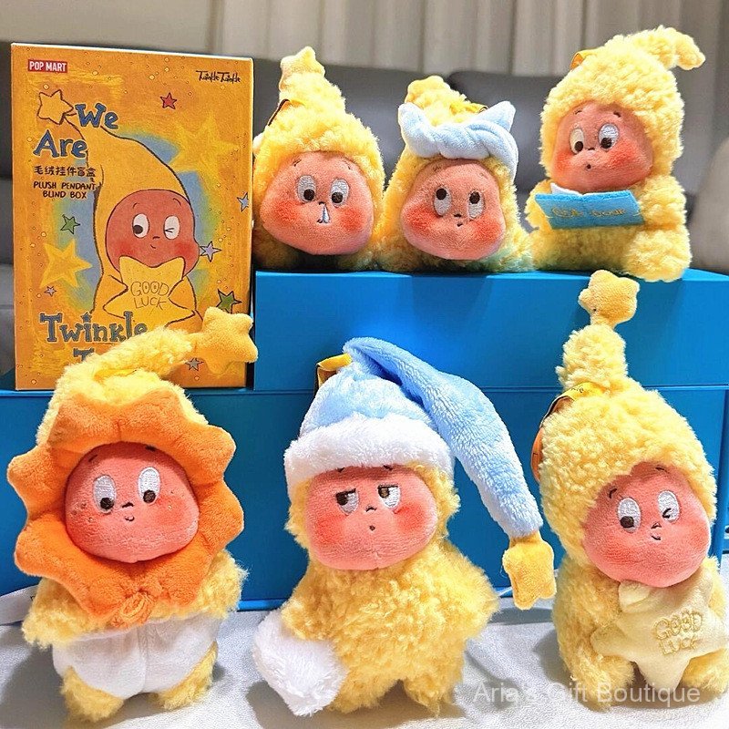 [Aria G-1] POPMART POPMART 123!Starman Generation Series ตุ๊กตาจี้ Mystery Box อะคริลิค Trend Myster
