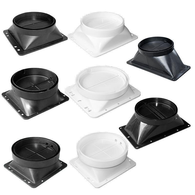 ไอเสียน้ํามันดูดเครื่อง Air Outlet พลาสติกตรวจสอบวาล์วฐานสแควร์อุปกรณ์ท่อวาล์วตรวจสอบ B8FN