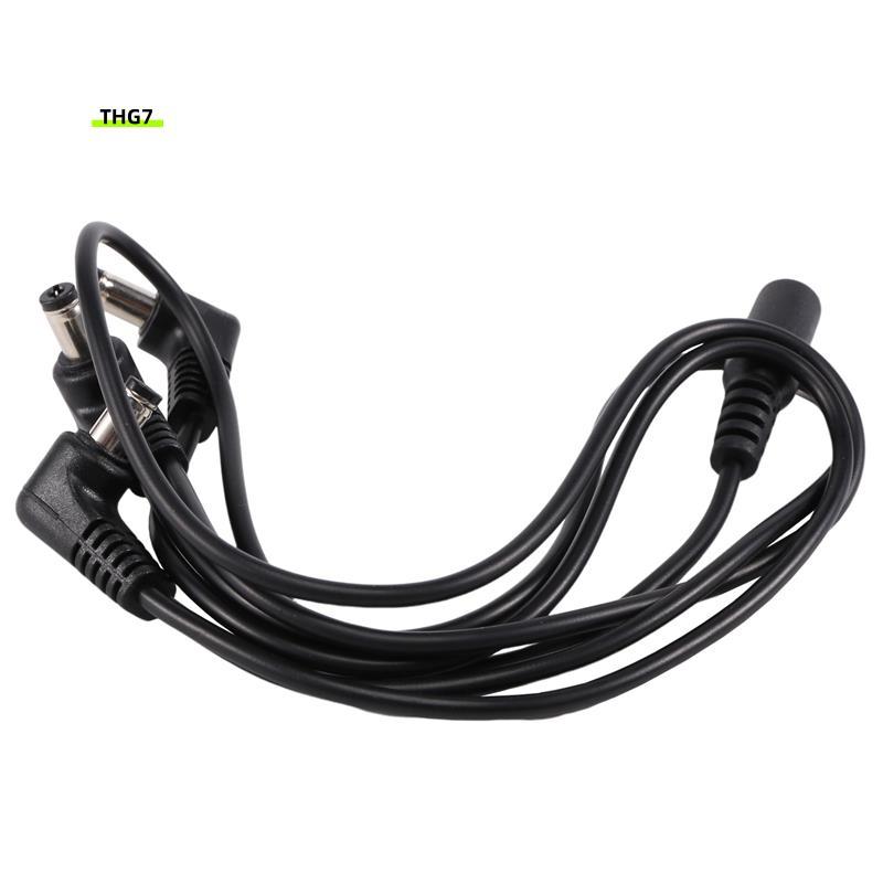 Belinda7Vitoos Electrode Daisy Chain Harness สายทองแดงสําหรับกีตาร์ Power Supply Adapter Splitter สี