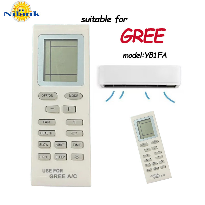 รีโมท Remote รีโมทแอร์ GREE เซ็นทรัลแอร์ Central Air YB1FA YBOF YB1F2 YBOF2