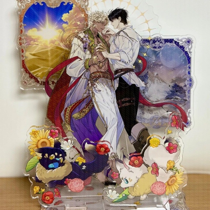 Master-Peace แผ่นตกแต่งโต๊ะ Juui Pyeonghwa Standee Ju Incheol คอลเลกชันเครื่องประดับ Accesorios An Hwapyeong อะคริลิคตุ๊กตา