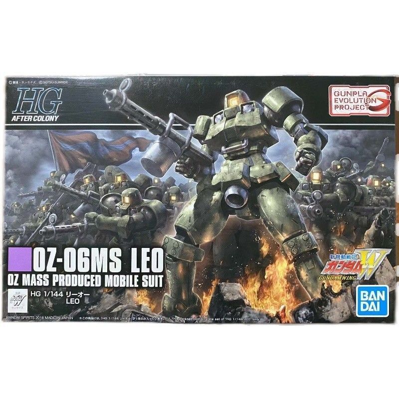 ในสต็อก] 59170 HGAC 211 1/144 LEO OZ-06MS กันดั้มประกอบรุ่น