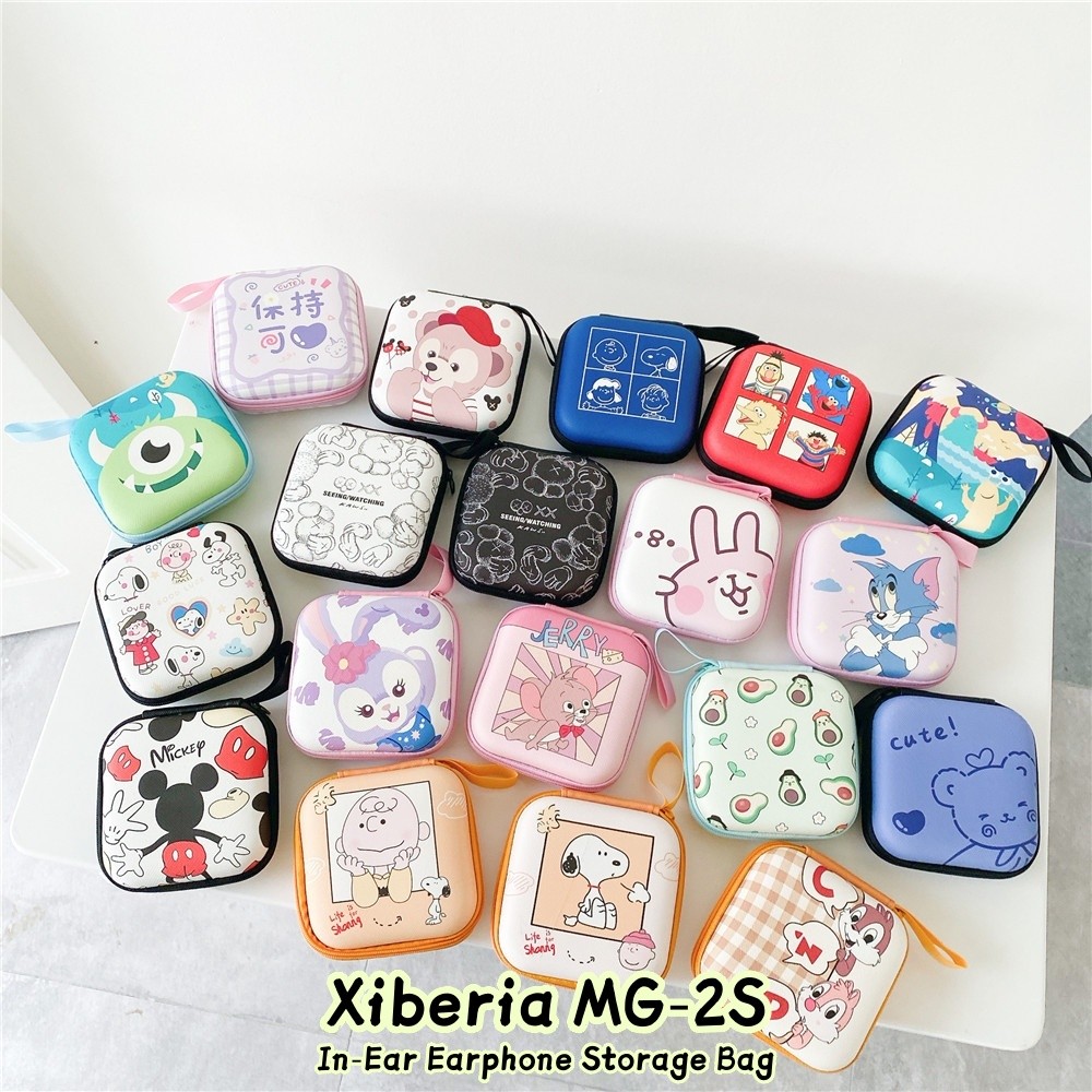 imamura Xiberia MG-2S หูฟังในหู ออกแบบสำหรับการ์ตูน มาพร้อมกระเป๋าเก็บและช่องชาร์จบ multiple functio