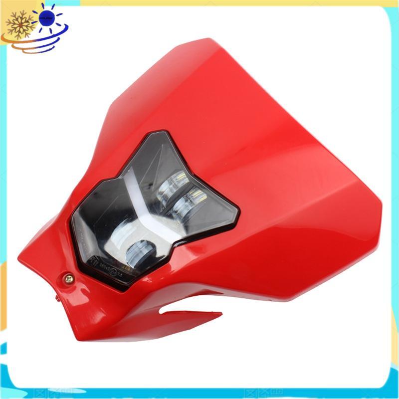 [Xenia] สําหรับ CRF 450L CRF450XR CRF 450 450XR 450 L XR รถจักรยานยนต์ที่รองรับ LED ไฟหน้าไฟหน้าไฟวิ