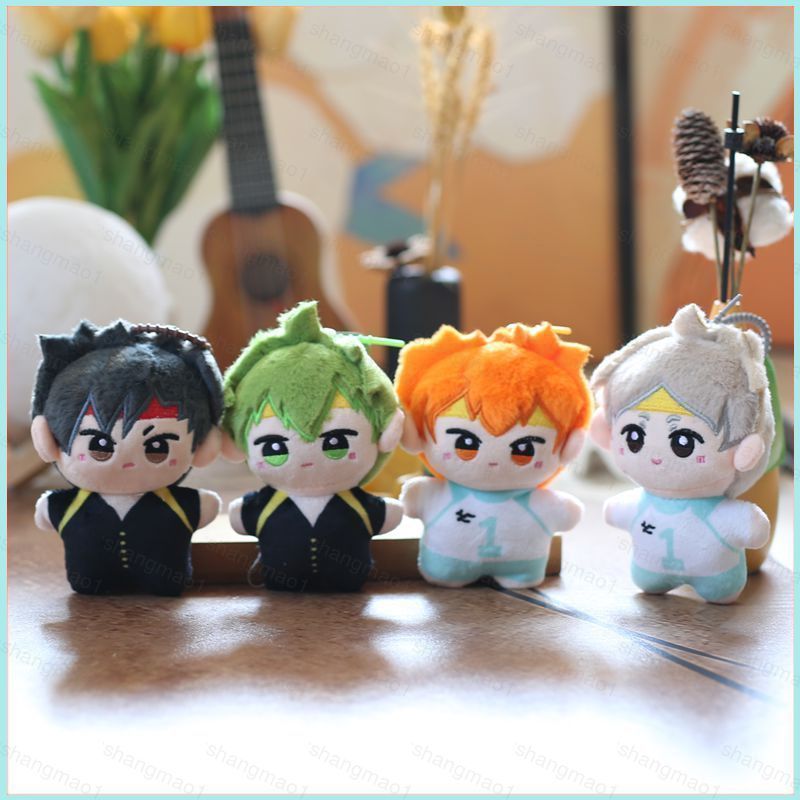 XS1 ไฮคิว!! Kageyama Tobio Oikawa Tooru ตุ๊กตาผ้าฝ้ายน่ารักกระเป๋า Charm ตุ๊กตาของเล่นตุ๊กตาสําหรับเ