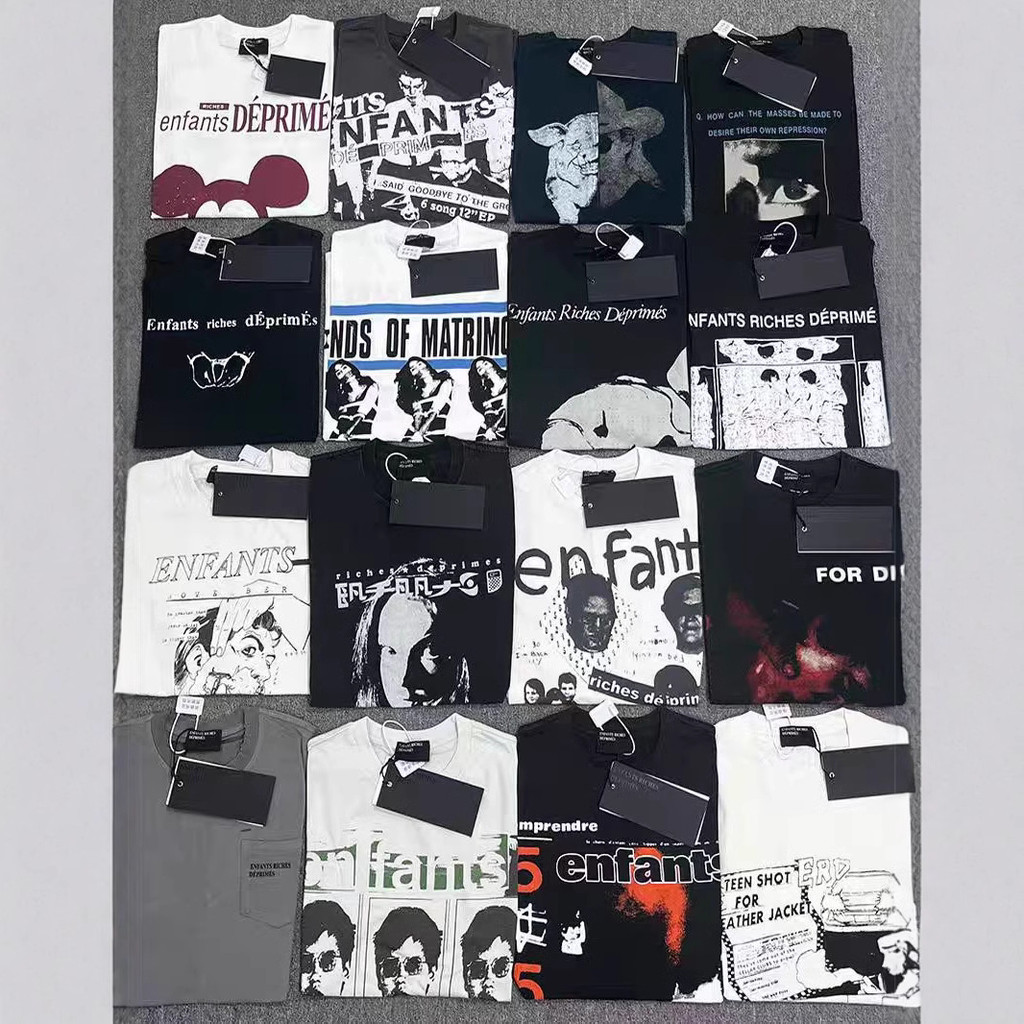 รุ่นที่ถูกต้อง ERD Melanchon Fu รุ่นที่สอง Distressed ล้างพิมพ์ Hip Hop Retro หลวมรอบคอ vtg เสื้อยืด